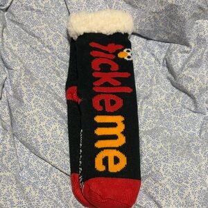 Sesame Street Sherpa Socks Tickleme Elmo